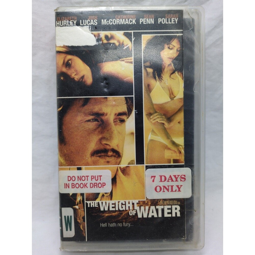 The Weight Of Water VHS Tape